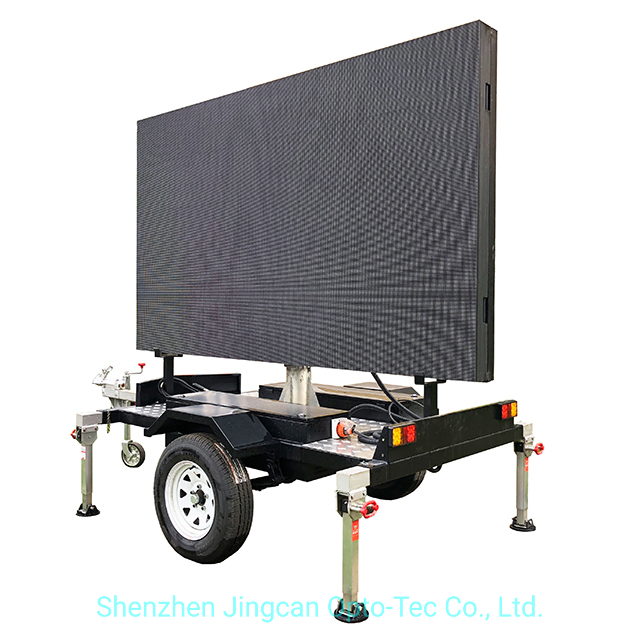 Full Color Mobile Truck/Trailer/Car Outdoor Advertising P6mm LED Display Screen