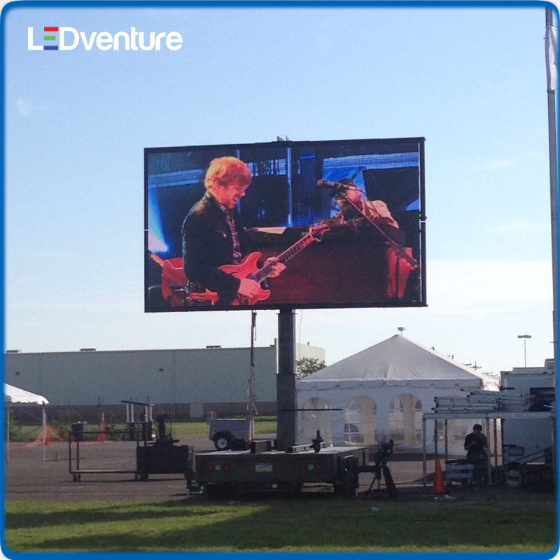 Hot Sale P6.25 of Outdoor Front Service LED Screen Car Billboard