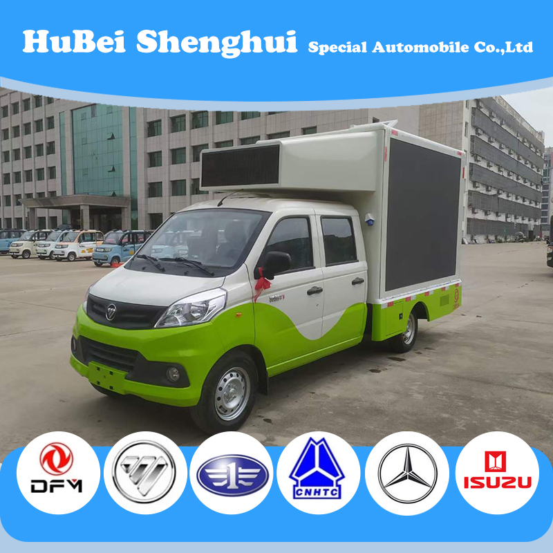 Outdoor Small Mobile Waterproof Advertising Full Color P5 Video LED Billboard Display on The Truck