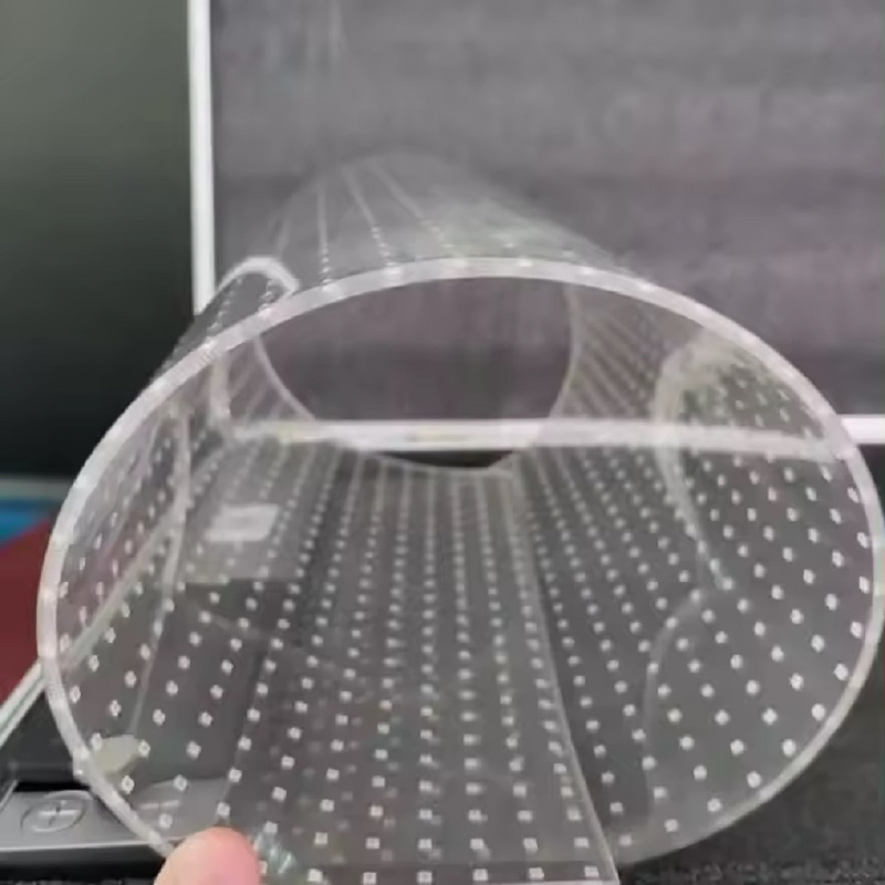 Advertising LED Display Glass Panel Transparent LED Billboard Screen Digital Glass Video Wall