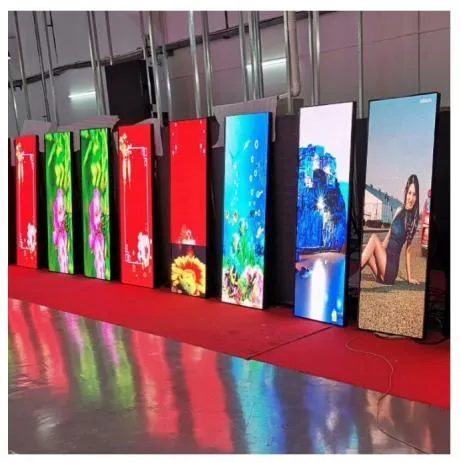 P2.5 Vertical LED Poster Advertisement Display Screen