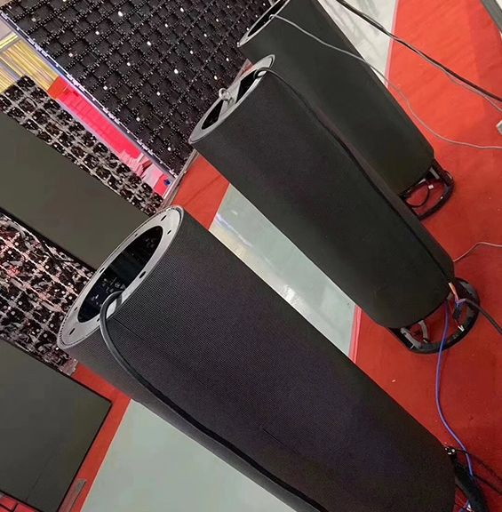 Indoor Fixed Installation P3 3D Poster Curved Giant Mesh Big TV Flexible Panel Advertising Billboard LED Screen Display