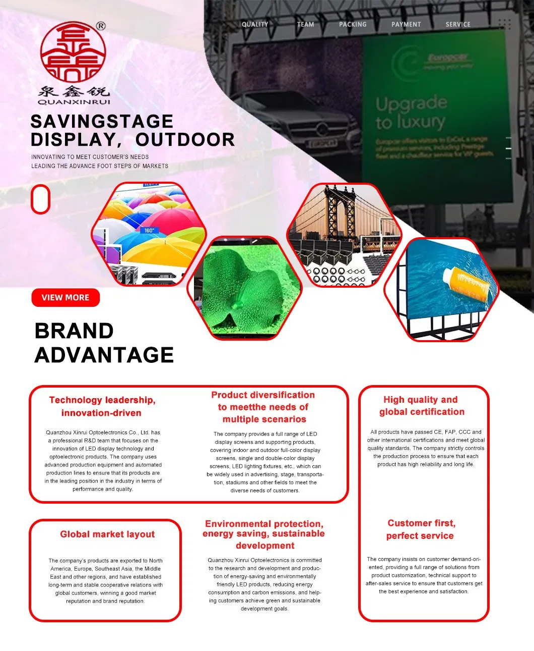 Stage Background LED Display