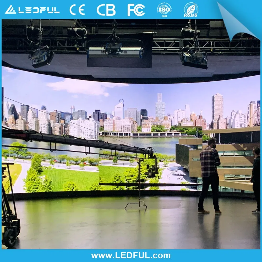 Miniled 4in1 P1.9 1.9mm Indoor Rental LED Screen Display Virtual Production LED Wall for Filming TV Studio Broadcast
