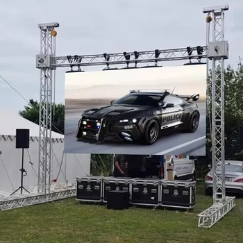 Indoor and Outdoor Shows Curved Stage Background LED Display