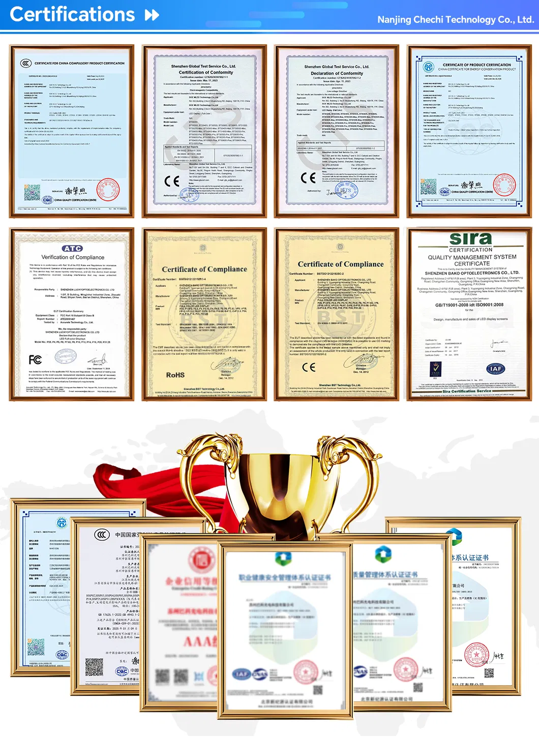 Product Certifications