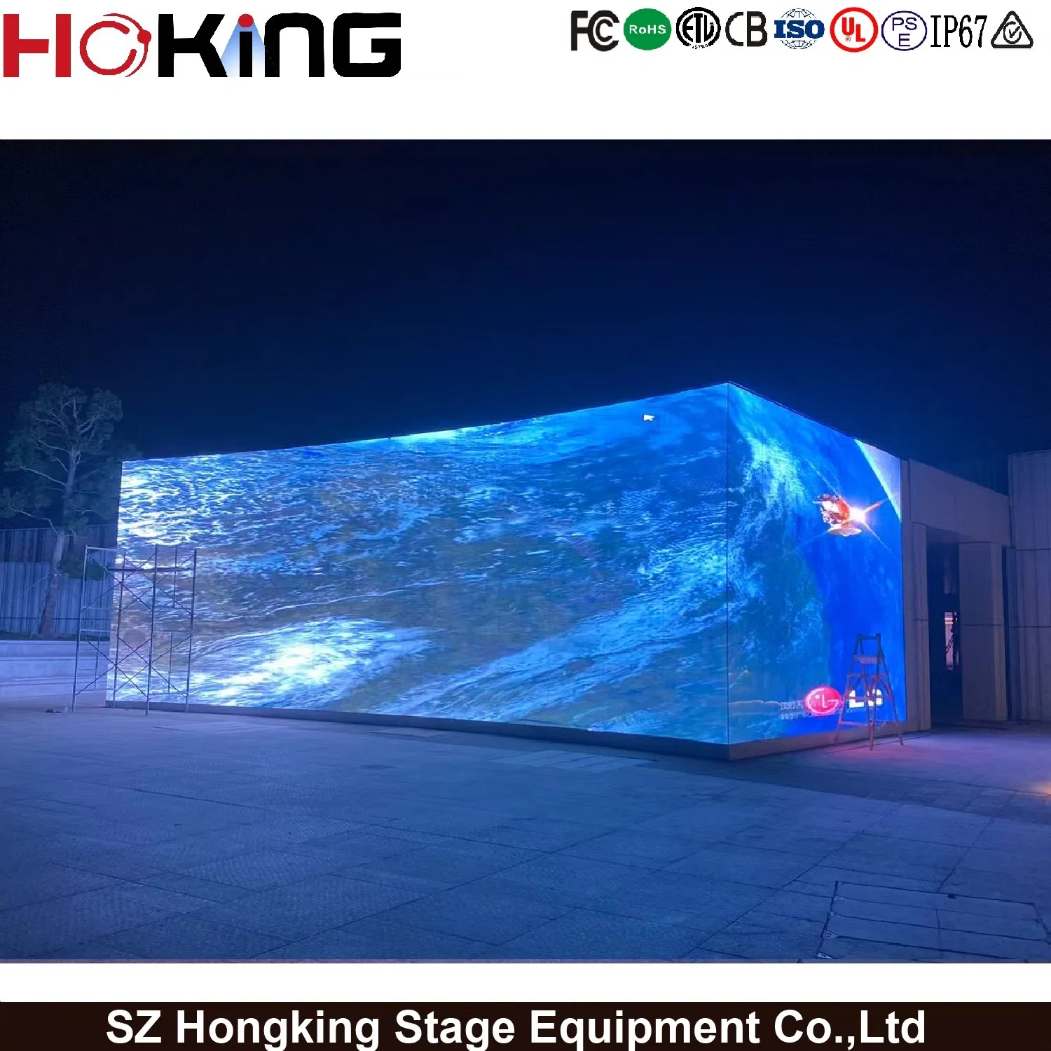 High Quality Outdoor Movies P5, P6, P8 Fixed LED Digital Billboard