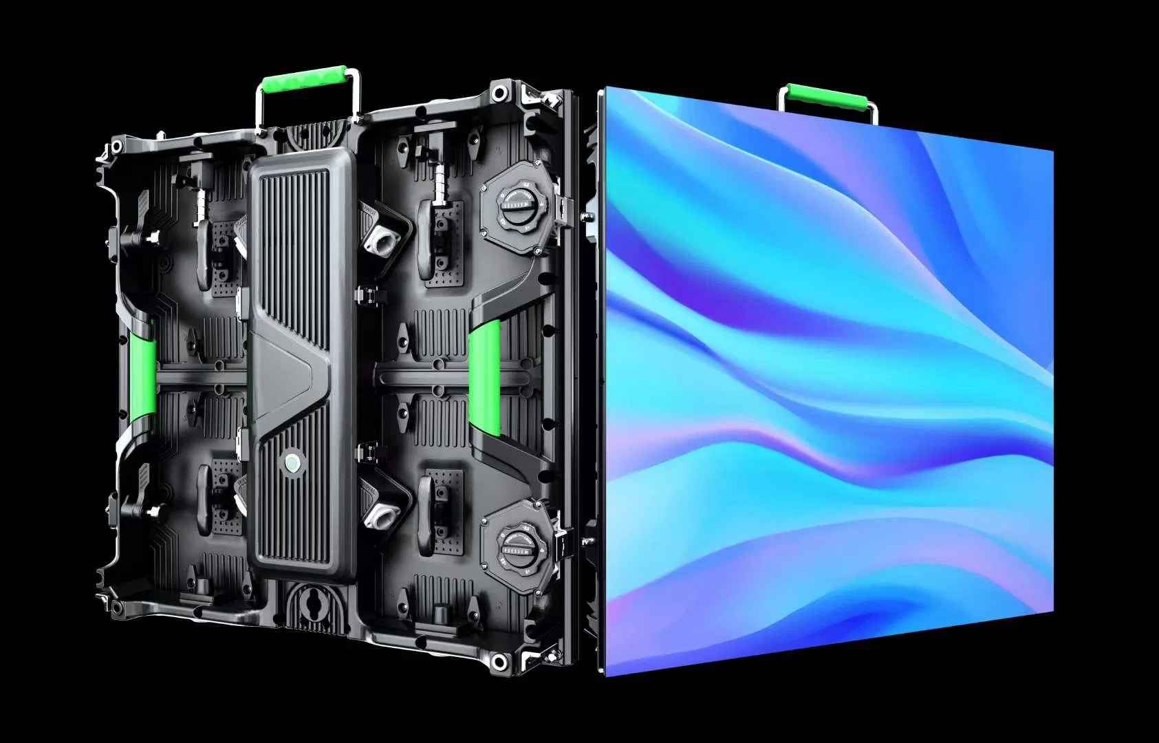 High-Resolution P3.91 Indoor Curved LED Rental Display Screen2.