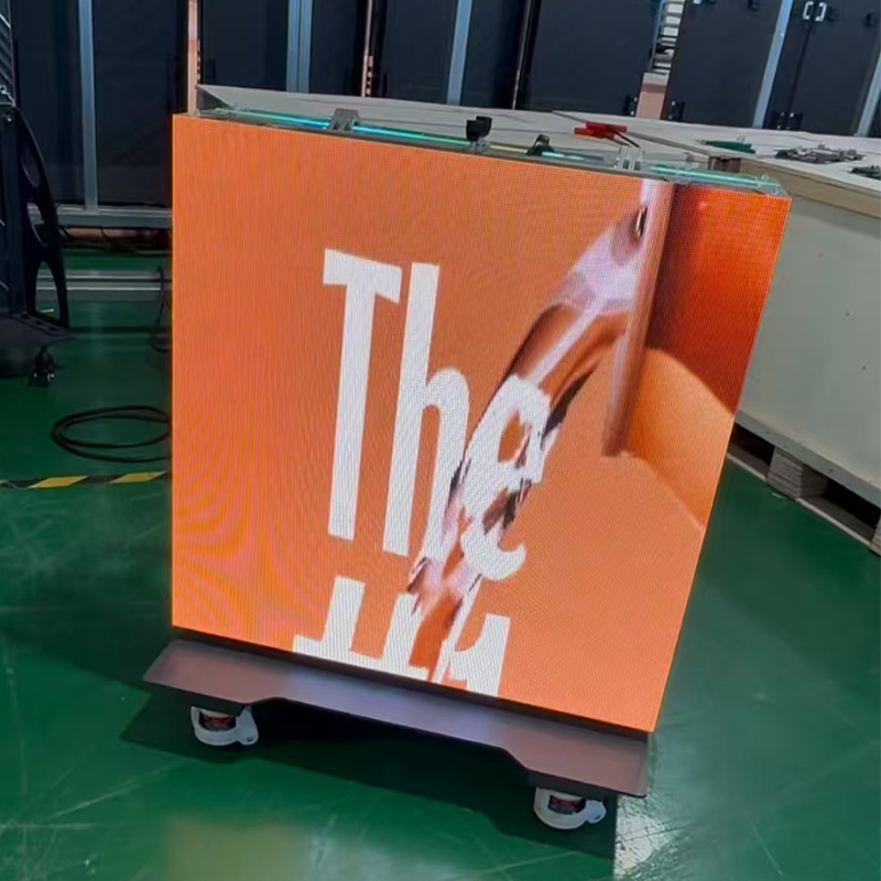 P1.25 P1.5 P2.5 640*1920mm Foldable Movable HD Standing Advertising LED Poster Display Mirror Digital Advertisement LED Screen