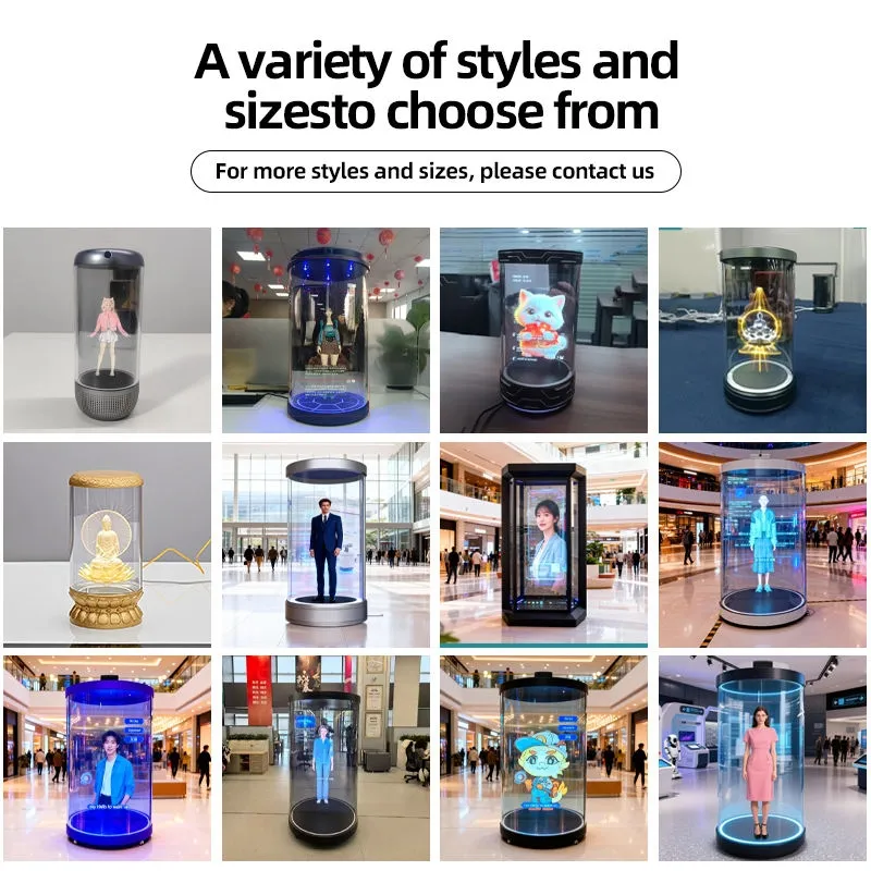 Hologram Display Tube 6