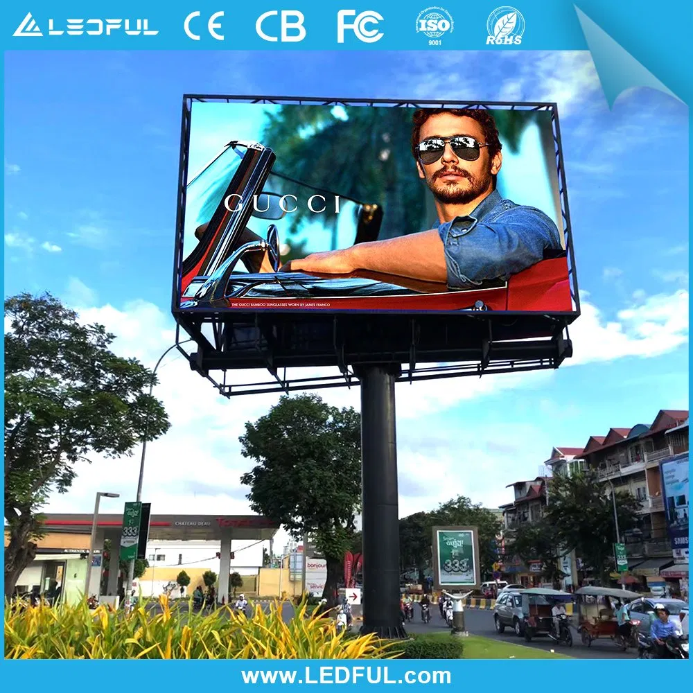 Outdoor LED Display Screen P3 P4 P5 P6 P8 P10 Display Panel LED Poster Fixed Advertising LED Screen TV Digital LED Billboards