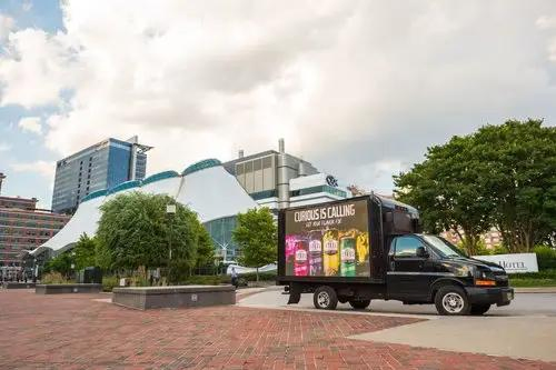 P5 Outdoor Full Color Rental High Quality Mobile Truck Trailer Car Moving Advertising LED Display