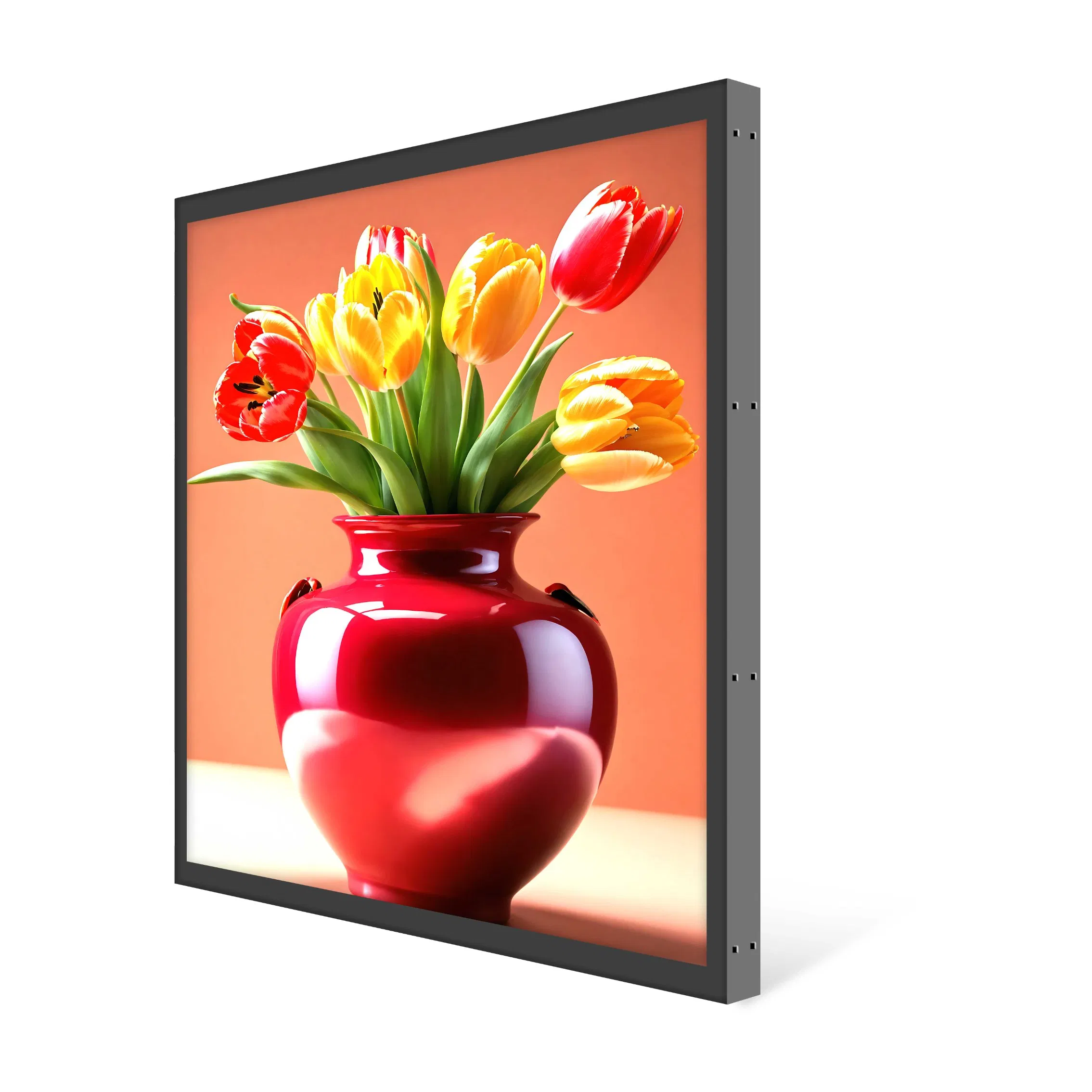 Factory Customized Qled 51.7inch High Quality 2160*2160 Square LCD Monitor Display for Gallery, Art Exhibition