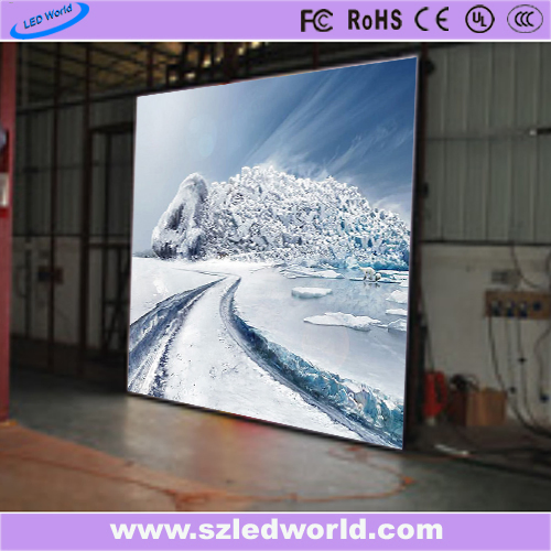 Full Color HD Transparent Advertising Ultra Thin Glass LED Wall 1920Hz with 32768 DOT/M2 Density