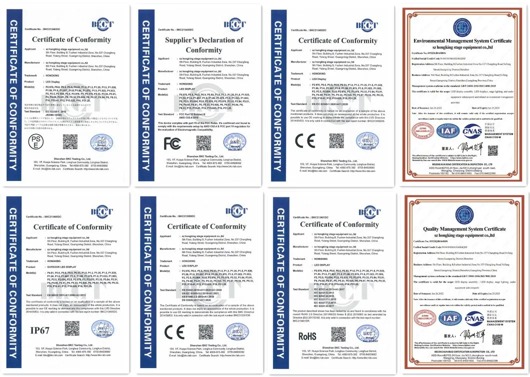 Certification Documents