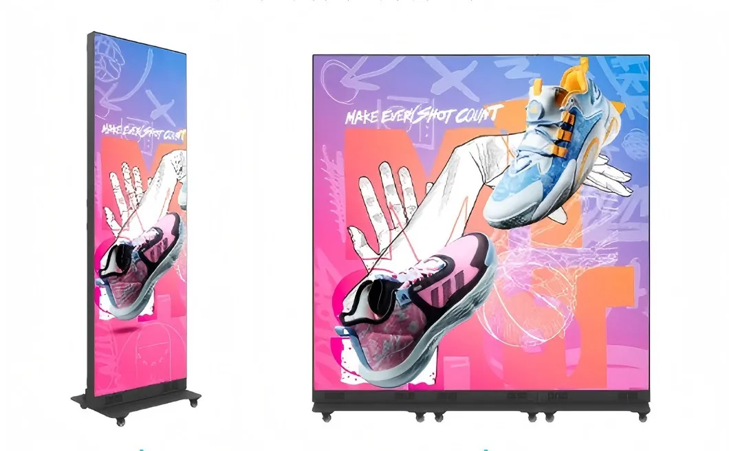 Portable LED Wall Stands