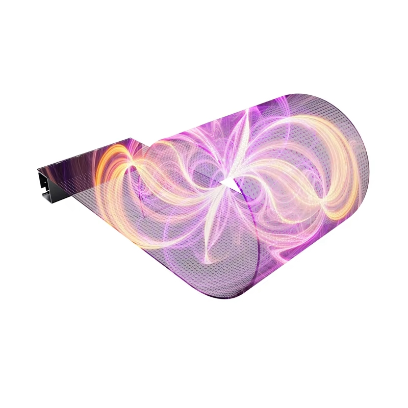 Indoor Outdoor Flexible Software Transparent Screen Film Glass LED Video Wall