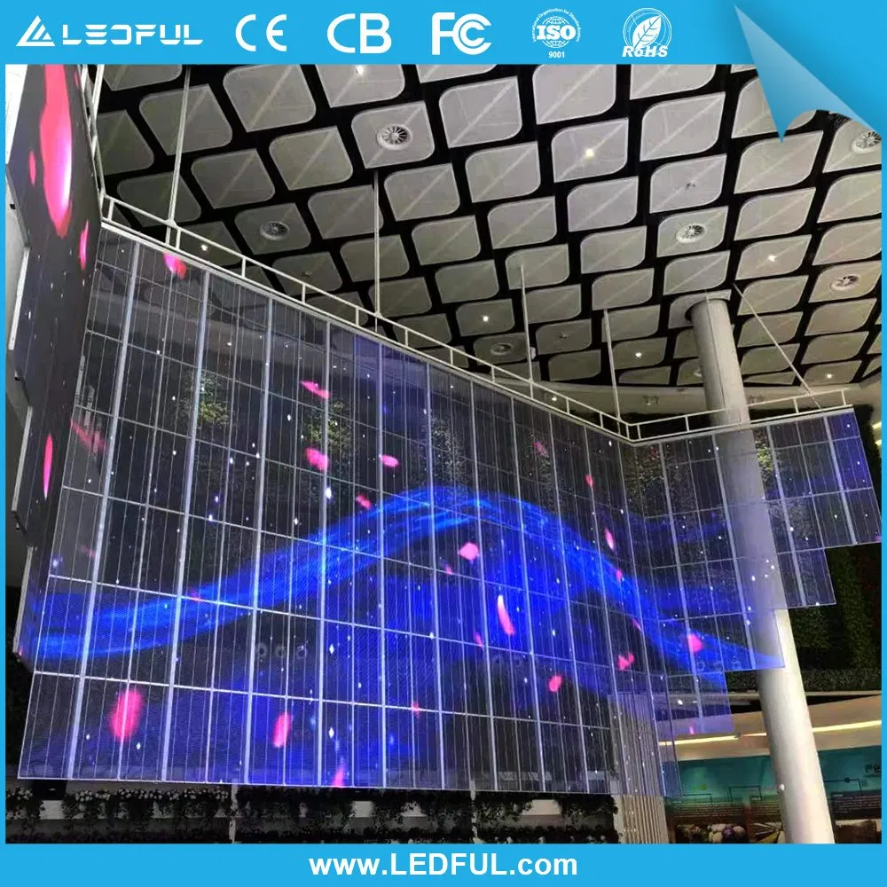 Glass Window LED Transparent Video Wall