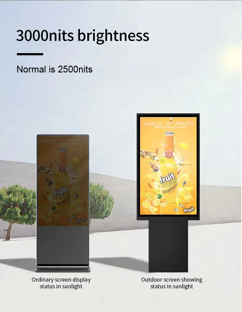 Miniled Signage Side View