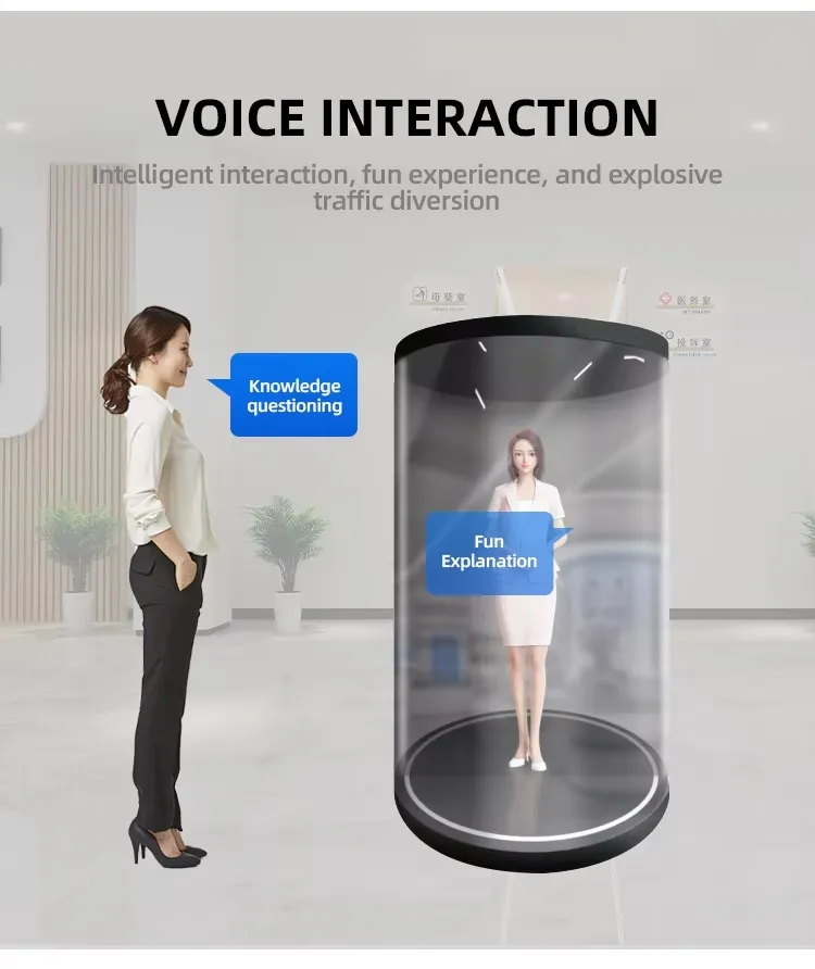 Holographic Advertising Display