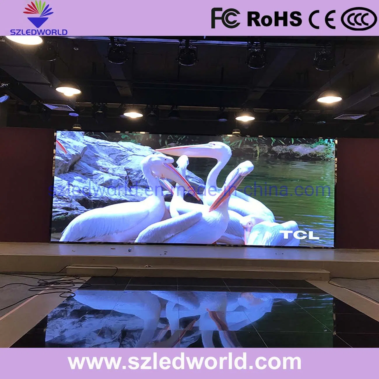 High Brightness of 5500 Nits P4 Mobile Truck LED Display Trailer with Hydraulic System