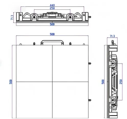 Enclosure Dimensions Drawing