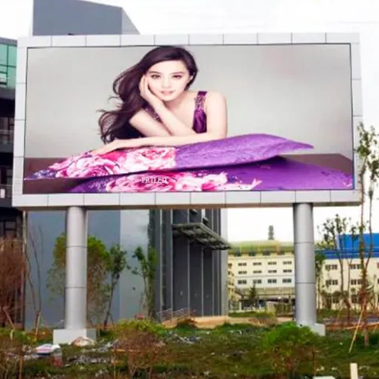 Outdoor Steel Structure Billboard P6 Fixed LED Screen Display Digital Advertisement Billboard