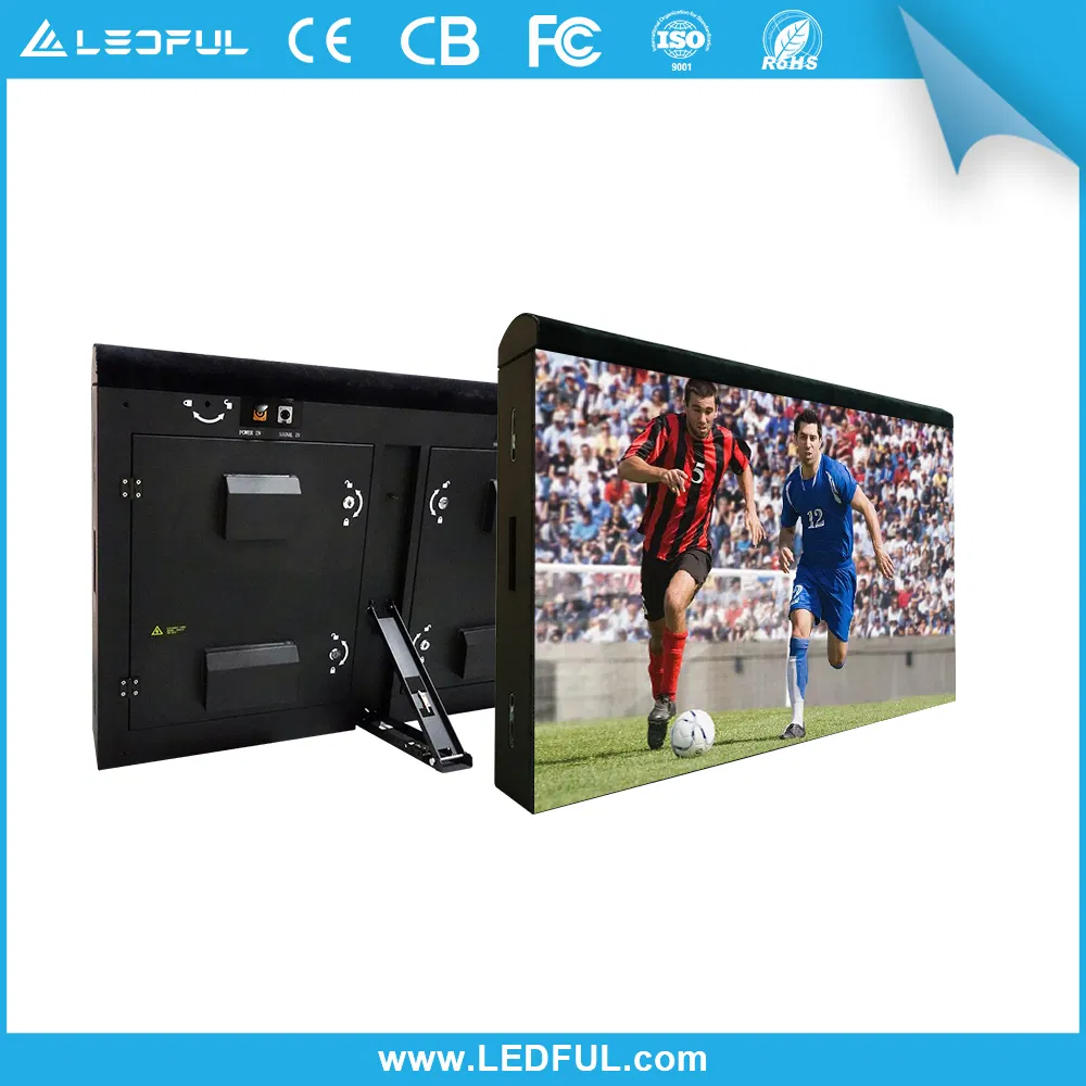 Outdoor P10 P8 P6 Football Basketball Stadium Perimeter LED Screen Display Full Color LED Video Wall