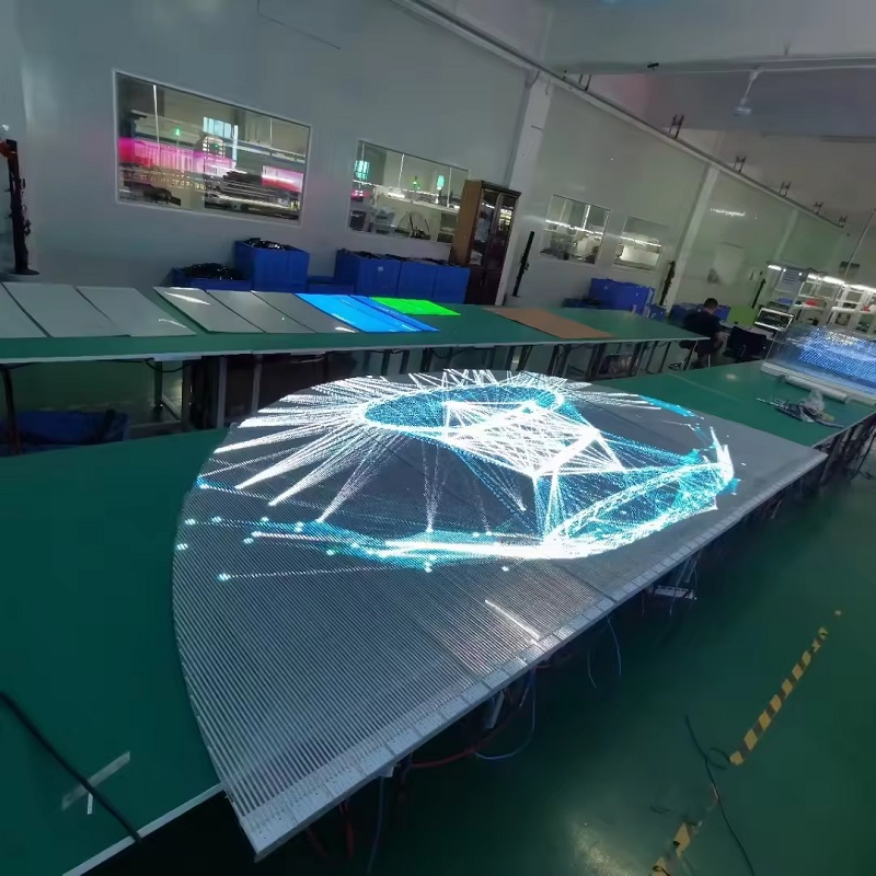 Non-Touch LED Glass Panel Display Transparent LED Video Wall