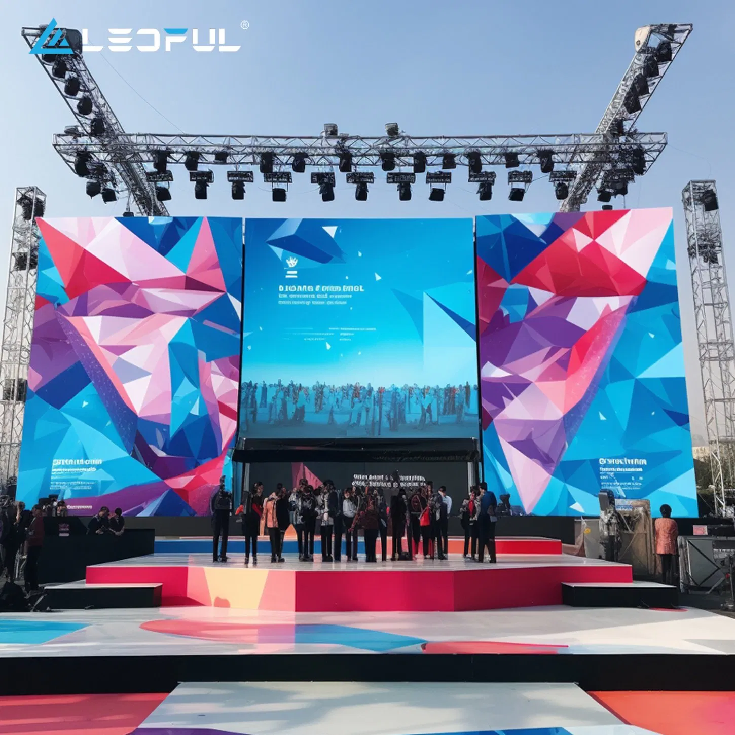 OEM ODM Outdoor Indoor Fullcolor SMD P10 P8 P6 P4.81 P3.91 P3 P2.5 P2 P1 Rental Curved Digital Advertising Video Wall LED Sign Billboard Panel Screens Display