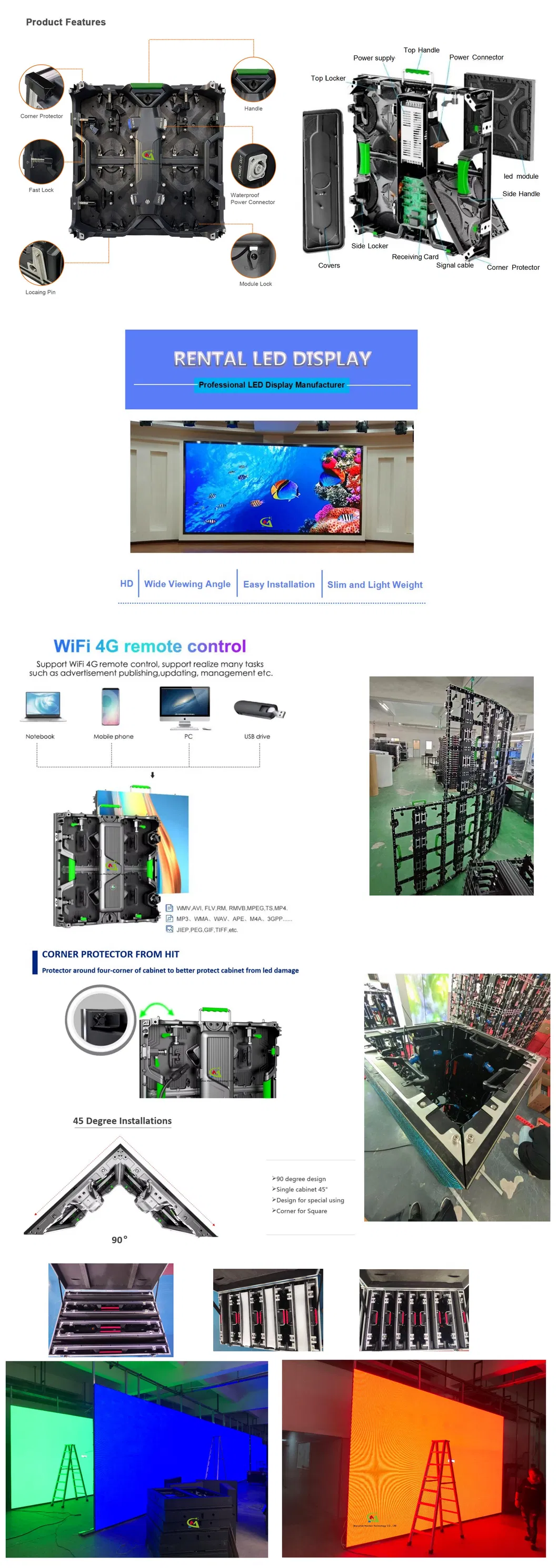 LED Screen Structure