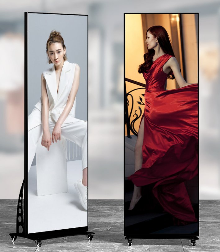 P2.5 Vertical LED Poster Advertisement Display Screen