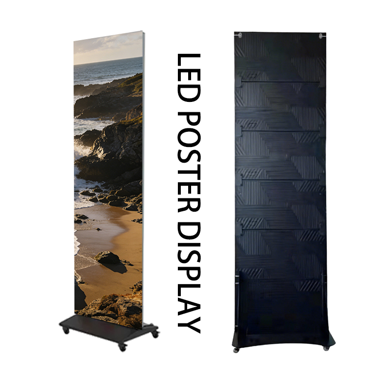 Portable Smart Interactive P0.93 Full Color High Definition LED Poster Screen