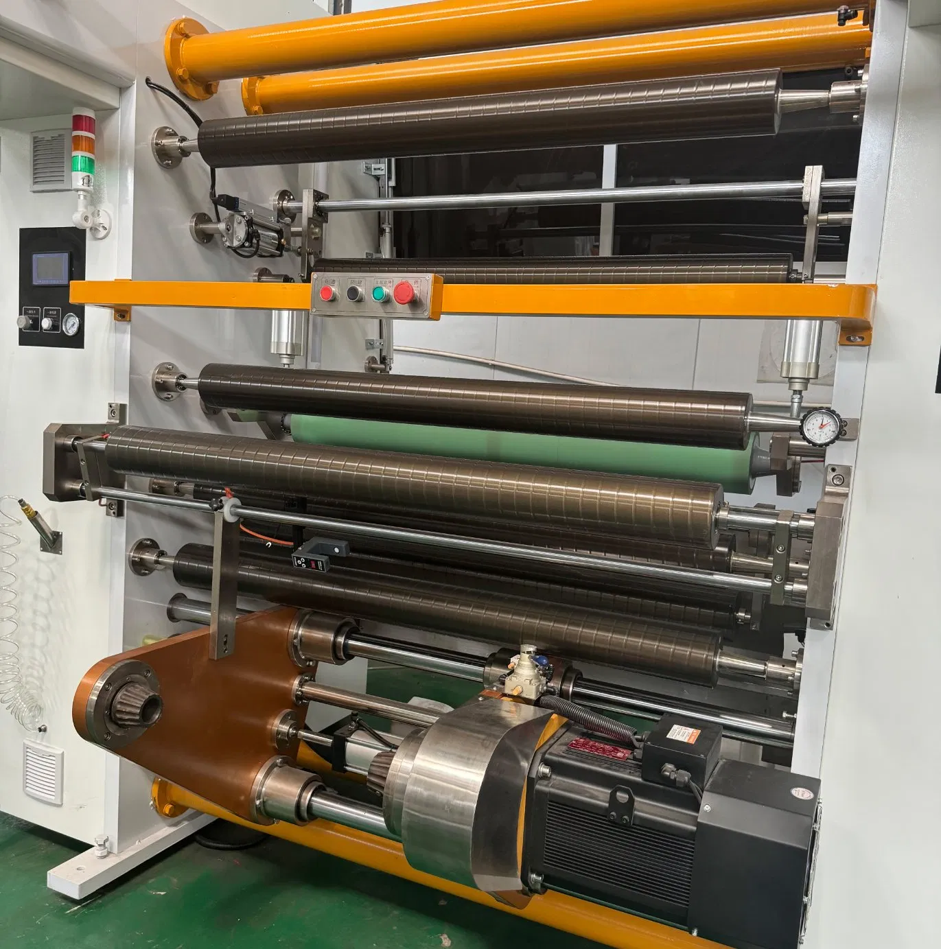 آلة laminating خالية من المذيبات بطبقتين للتغليف القابل للتصرف وتغليف الأفلام
