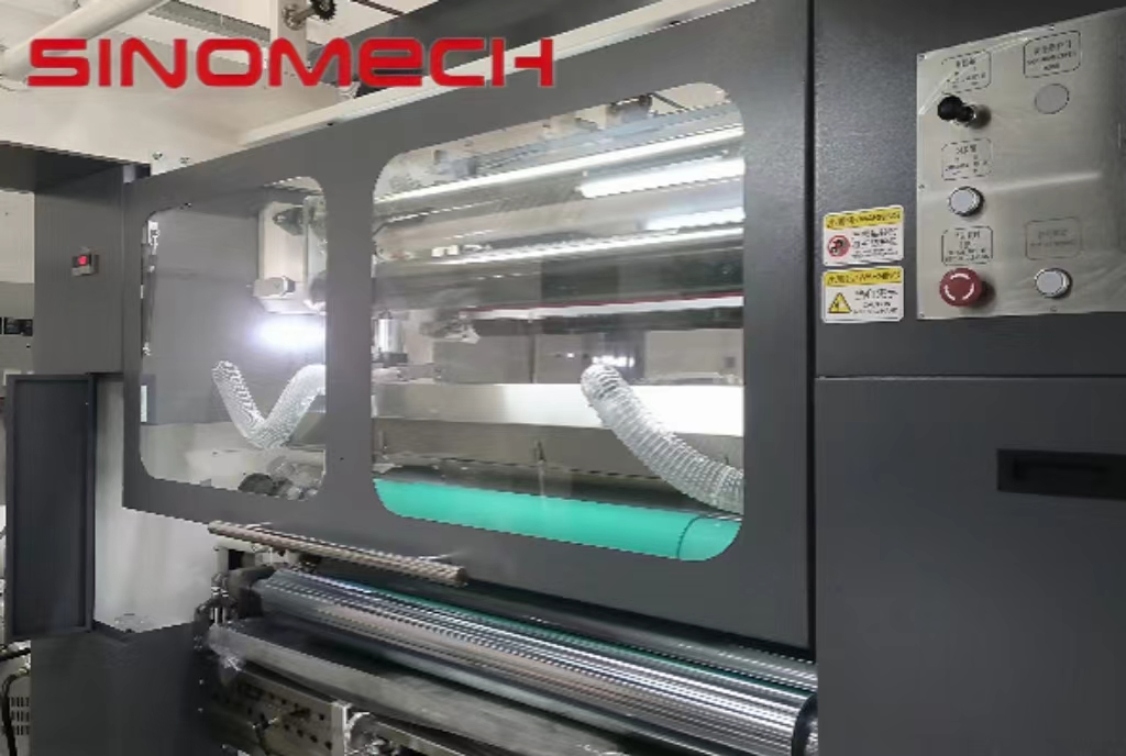 آلة لaminating بدون Solvent من Sinomech نموذج A400-3h عالية السرعة ثلاث طبقات لaminating آلة لaminating بدون Solvent
