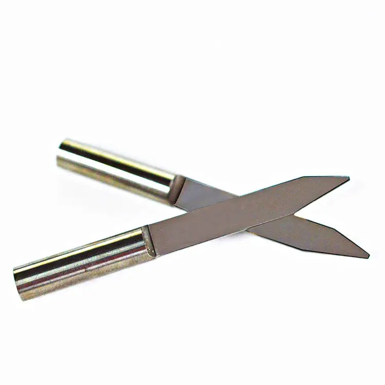 3.175*10&deg; *0.1*38mm بت engraving قاع مسطح من كربيد صلب 30&deg; 60&deg; 90&deg; نحت على شكل حرف V للخشب والمعادن واللافتات