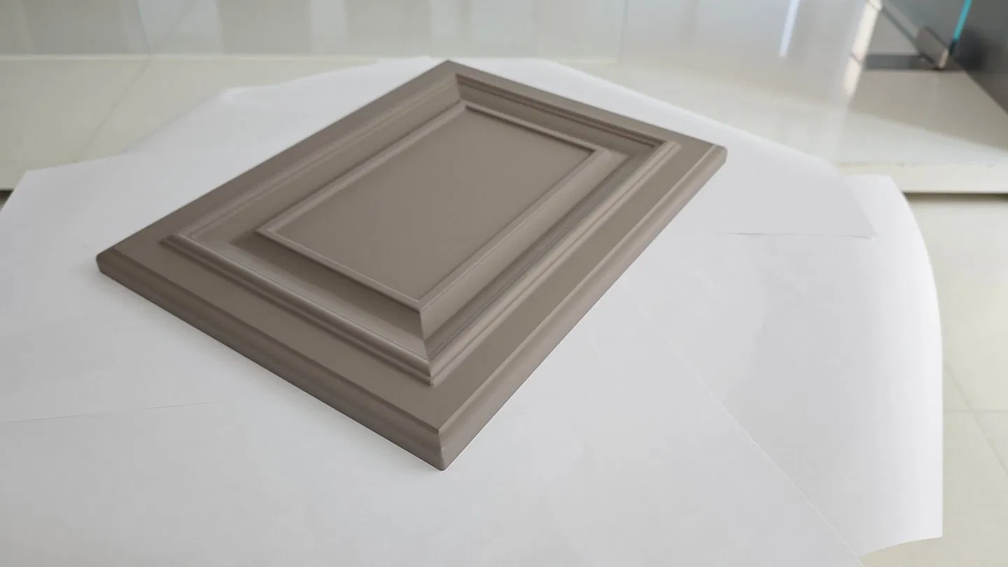 أثاث باب MDF خزانة أرضيات خشبية آلة طلاء رذاذ UV قاعدة مائية