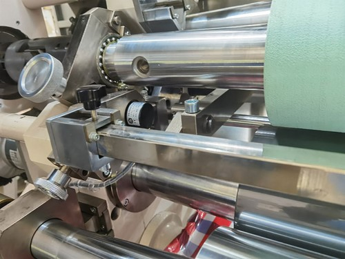 آلة لaminating من Sinomech نموذج A600d مع خط رقمي كامل للتغليف المرن سرعة 600mpm آلة laminating الفيلم