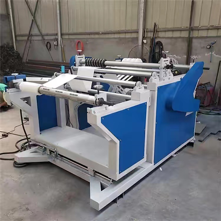 1300mm آلة تقطيع وإعادة لف عالية السرعة أوتوماتيكية لفيلم البلاستيك BOPP/PET