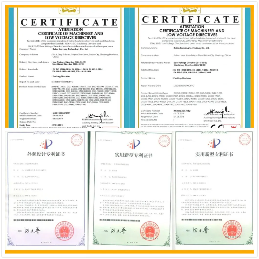 Certificates