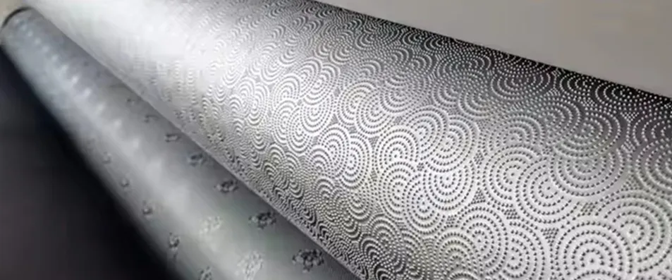 High precision embossing