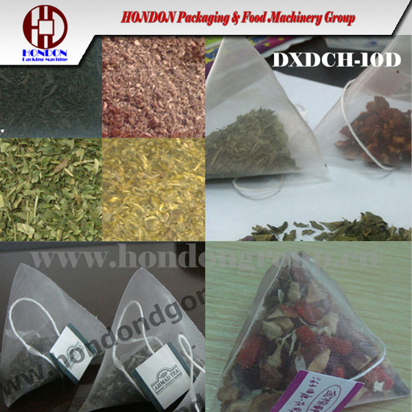 ماكينة تعبئة أكياس الشاي العشبي الأوتوماتيكية (نموذج DXDCH-10D)