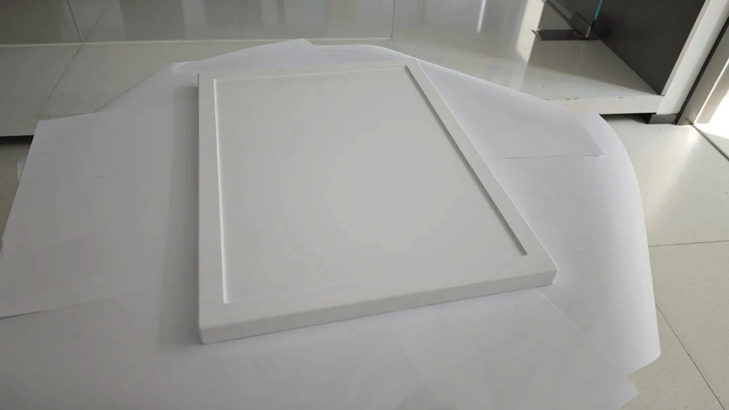 أثاث باب MDF خزانة أرضيات خشبية آلة طلاء رذاذ UV قاعدة مائية