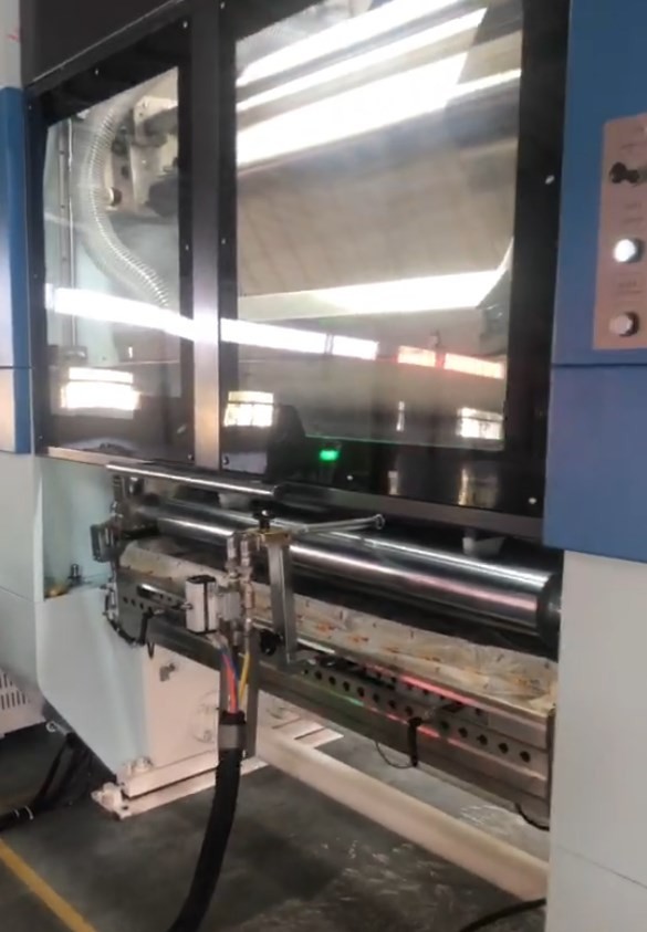 آلة لaminating من Sinomech نموذج A600d مع خط رقمي كامل للتغليف المرن سرعة 600mpm آلة laminating الفيلم