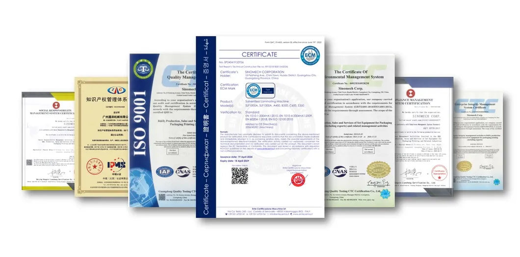 Certificates