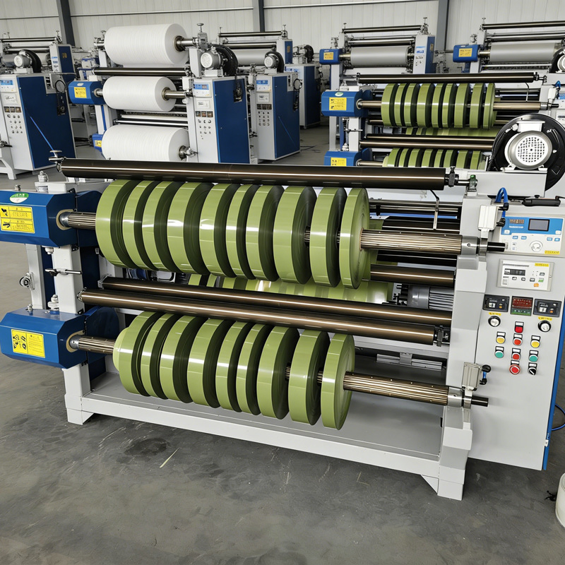 1300mm آلة تقطيع وإعادة لف عالية السرعة أوتوماتيكية لفيلم البلاستيك BOPP/PET