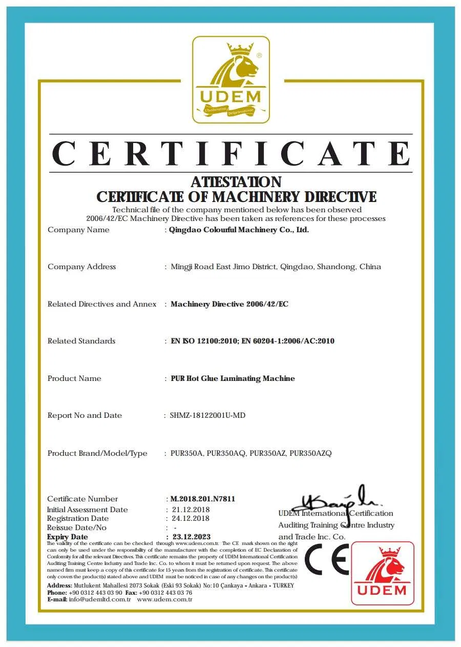 Certification