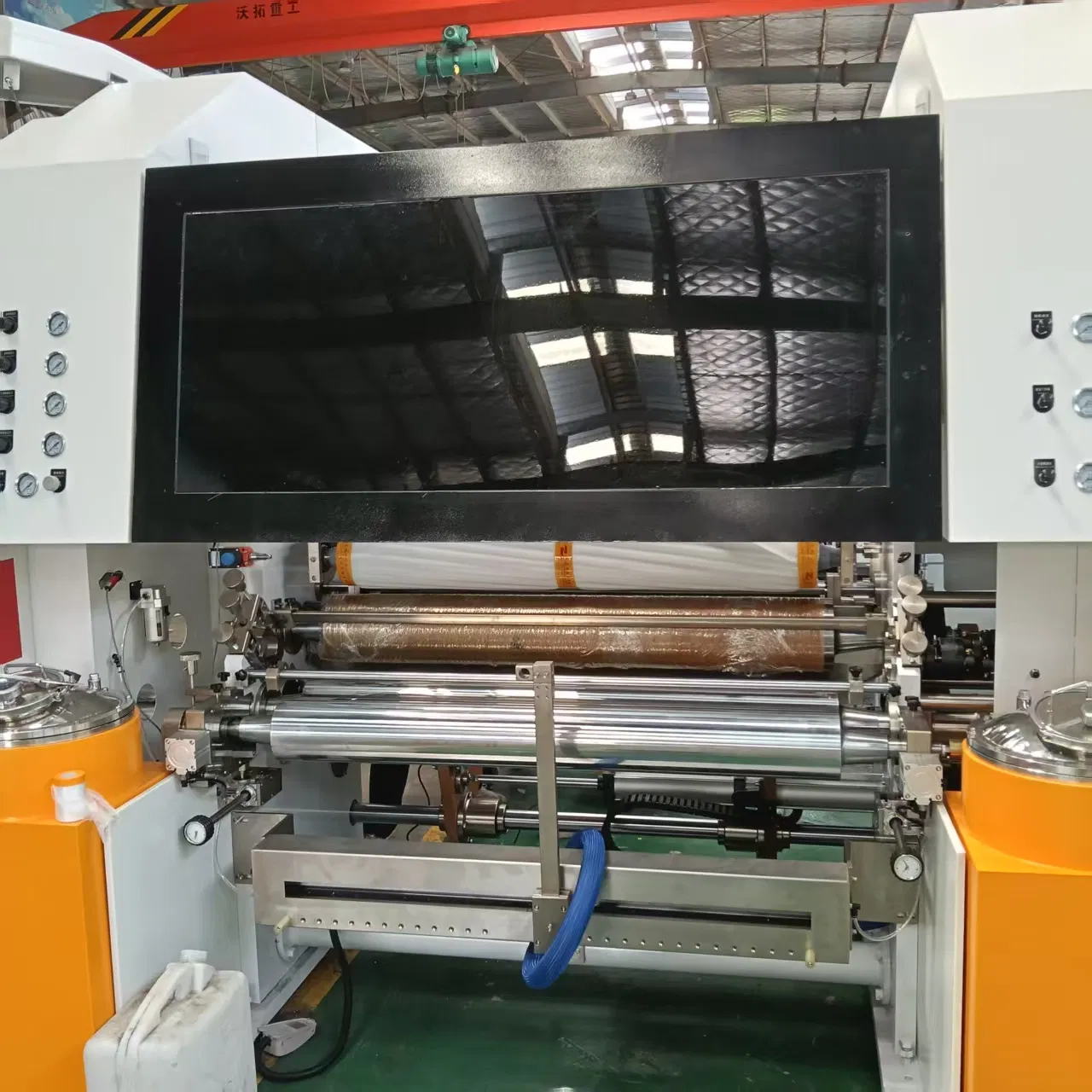 آلة laminating خالية من المذيبات الفاخرة لحلول تغليف عالية الجودة