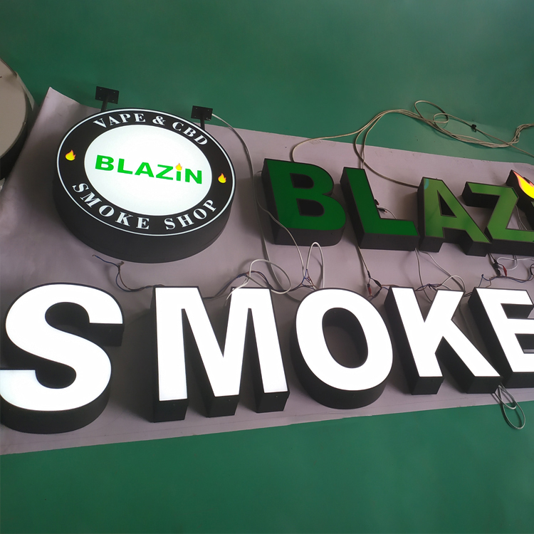 Custom Channel Letter Signs - Illuminated Letters Sign Supplier, Factories