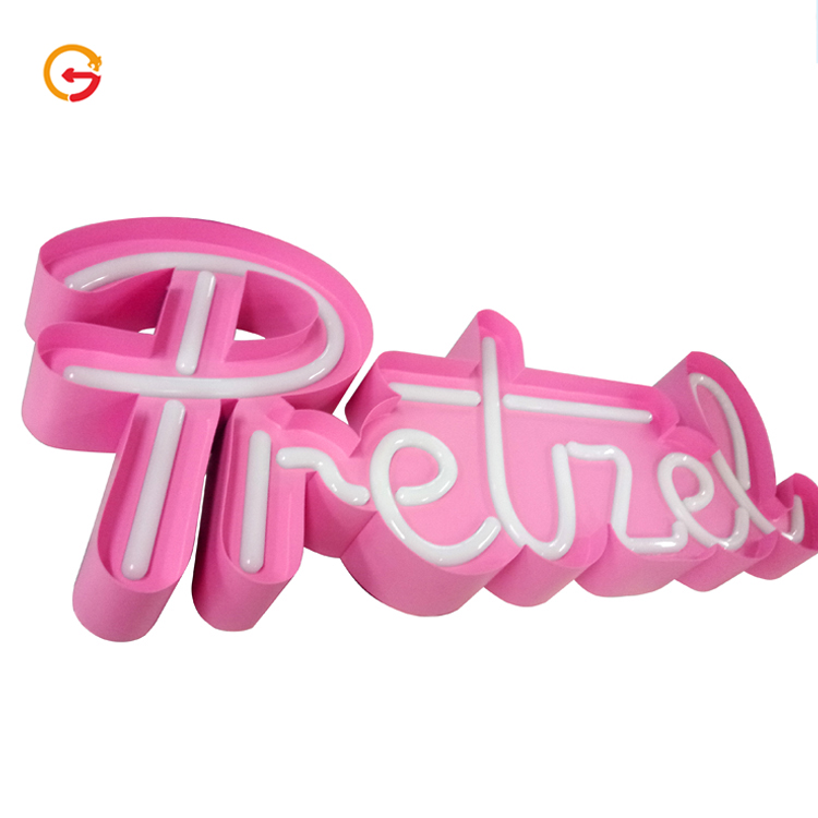 Custom 3D Neon Signs | Stainless Steel Dimensional Neon Signs Manufacturers, Factory